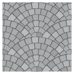 Concrete Patio Icon Graphic